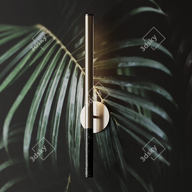 Elegant Formation Wall Sconce 3D model image 4