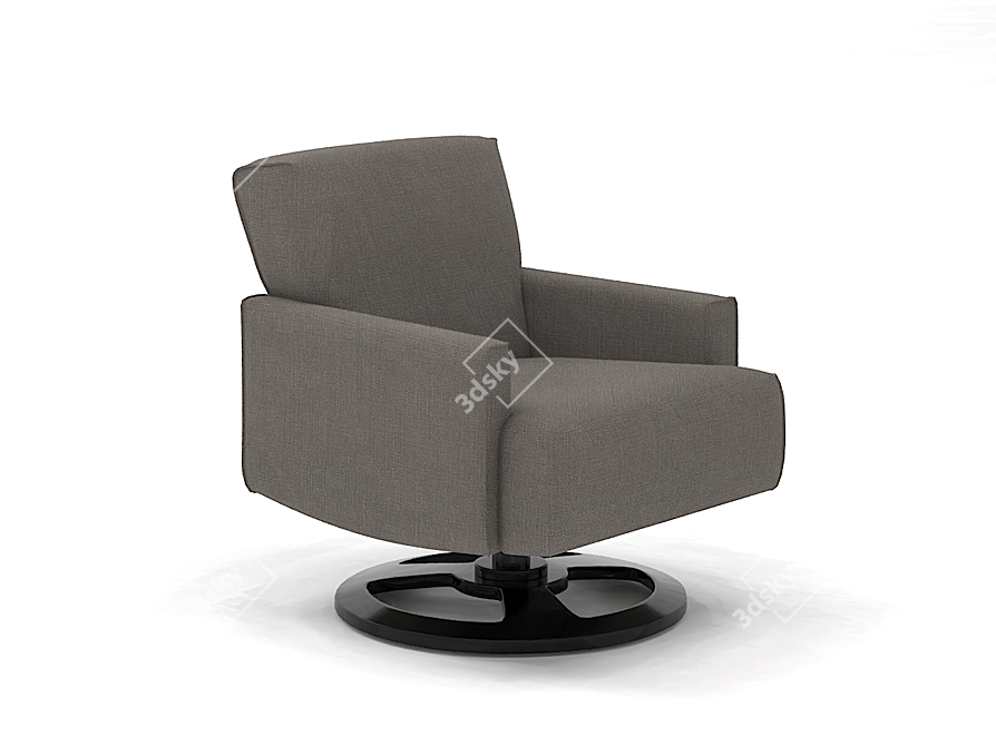 Belgian Comfort: Cubi Armchair 3D model image 1