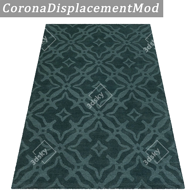Luxury Carpets Set: High-Quality Textures 3D model image 4