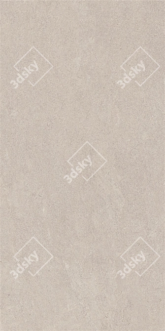 Basalt Beige Concrete Wall Tiles Set 3D model image 5