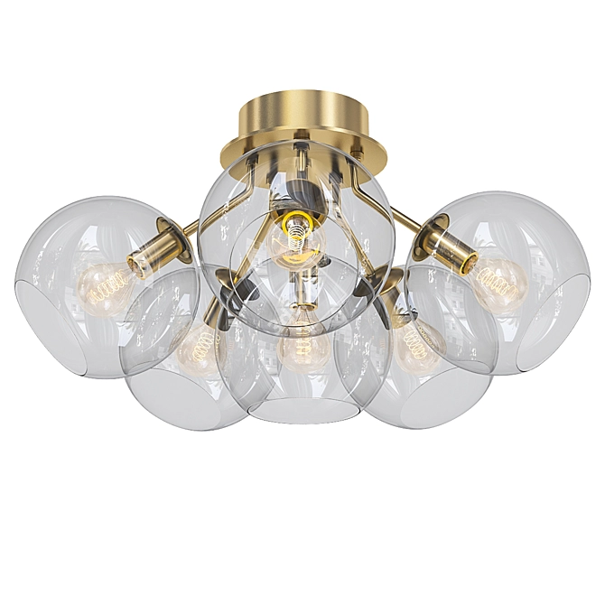 Scandinavian Elegance: Tage Ceiling Lamp 3D model image 1