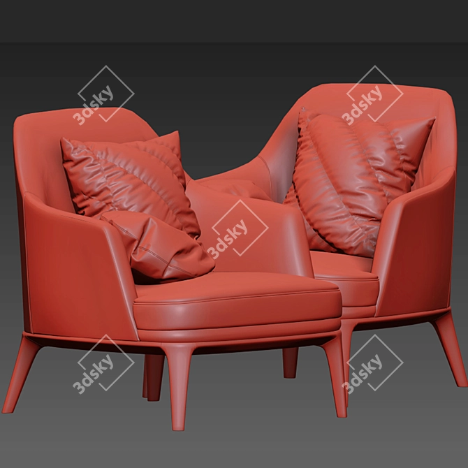 Poliform Jane Large Armchair
Luxurious Poliform Jane Chair
Elegant Jane Armchair by Poliform
Poliform's 3D model image 3