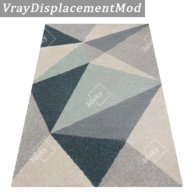 High-Quality Carpets Set 3D model image 3