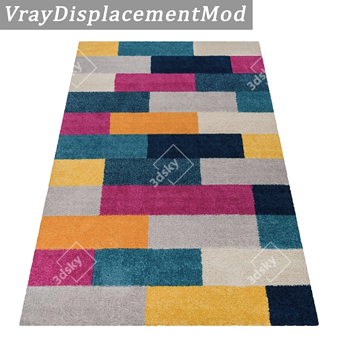 Luxury Carpet Set 3D 3D model image 3