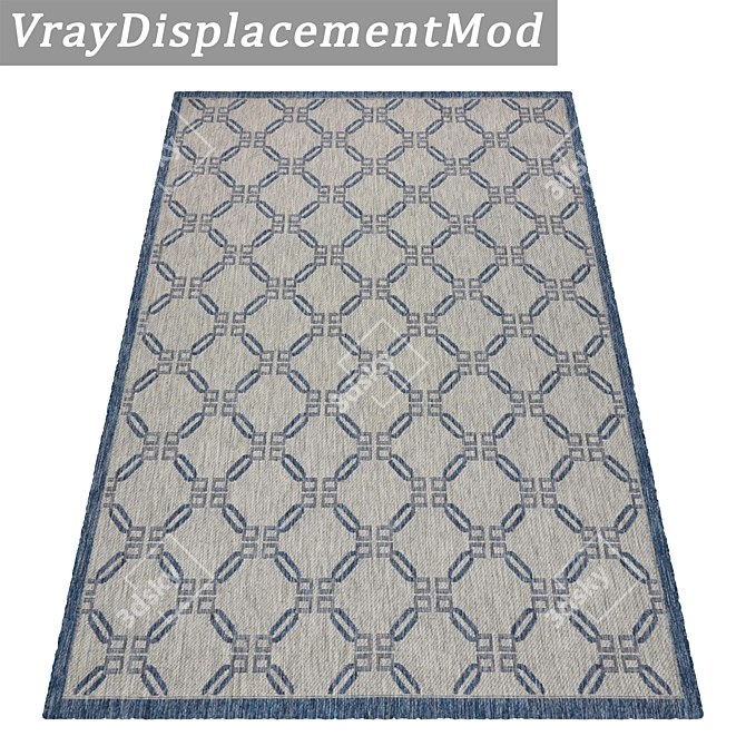 Versatile High-Quality Carpets Set 3D model image 3