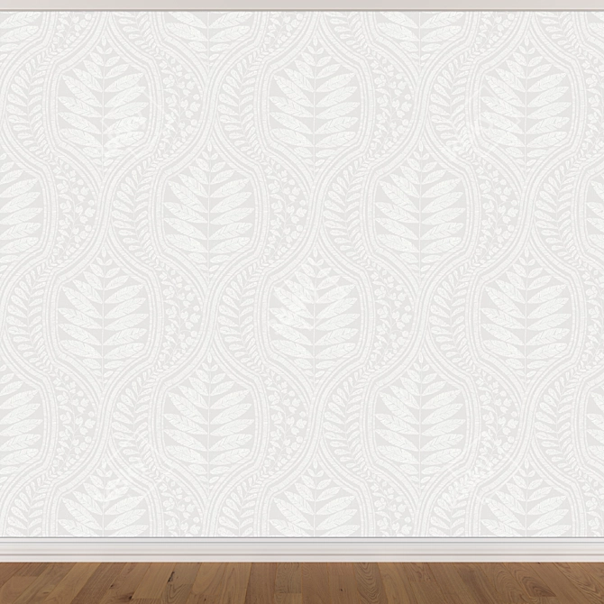 Seamless Wallpaper Set (3 Colors) 3D model image 3