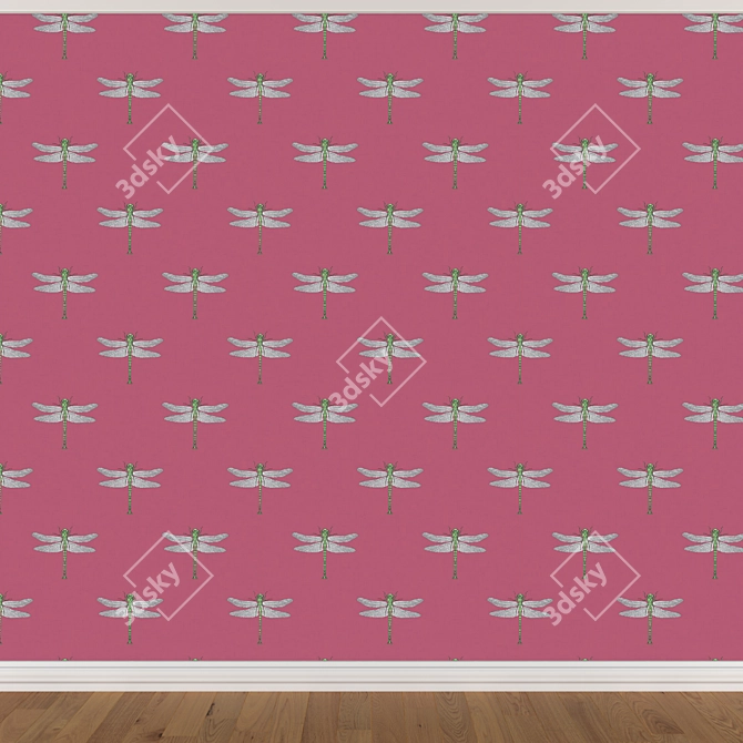 Versatile Seamless Wallpaper Set 3D model image 2