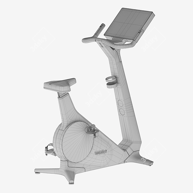 Smart Indoor Exercise Bike 3D model image 5