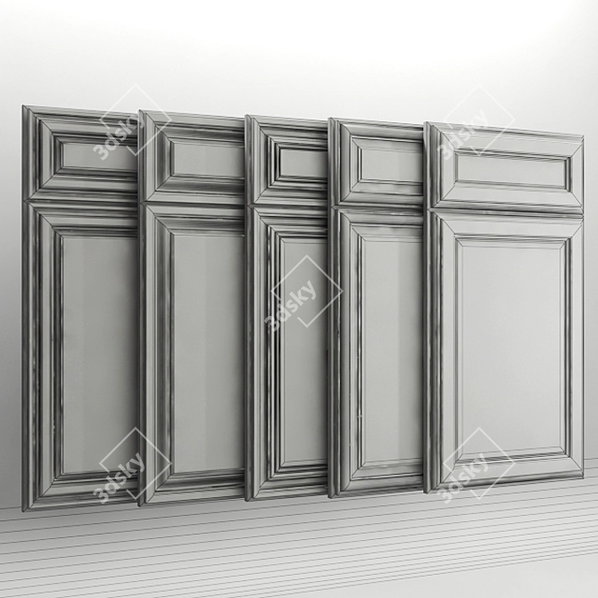 3D Max Kit Cabinet 3D model image 4