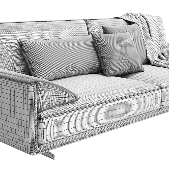 Cozy LOFT Sofa 3D model image 5