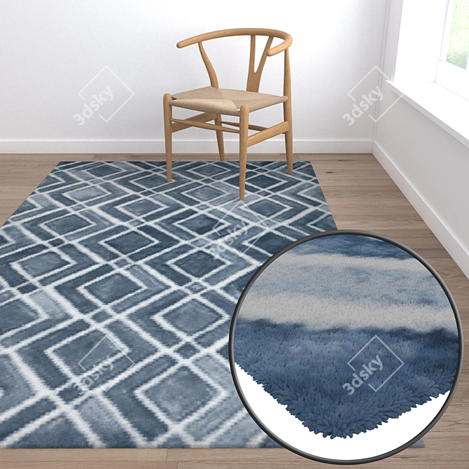 Luxury Carpet Set 3D model image 5