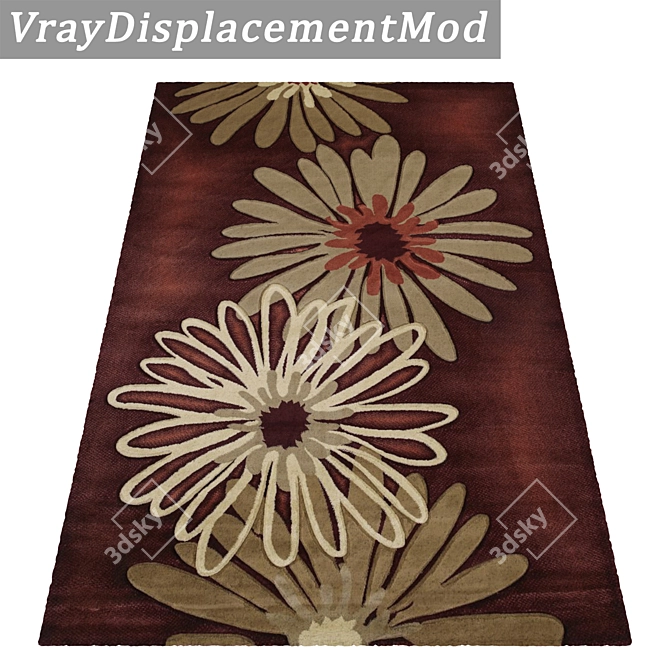 High-Quality Carpet Set 3D model image 3