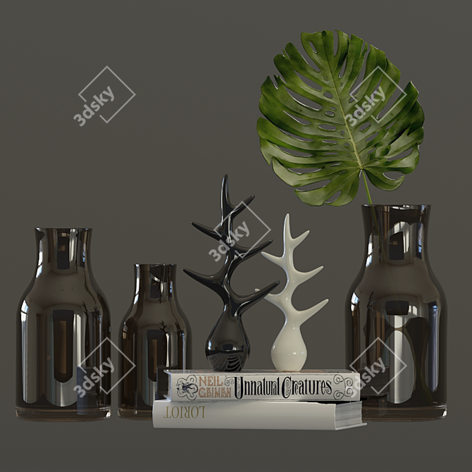 Elegant Decor Set for Vinga Home 3D model image 1