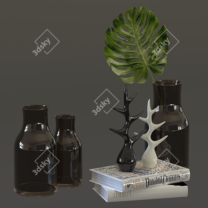 Elegant Decor Set for Vinga Home 3D model image 2