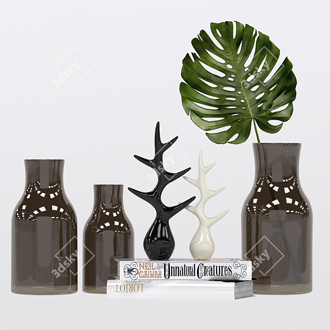 Elegant Decor Set for Vinga Home 3D model image 6