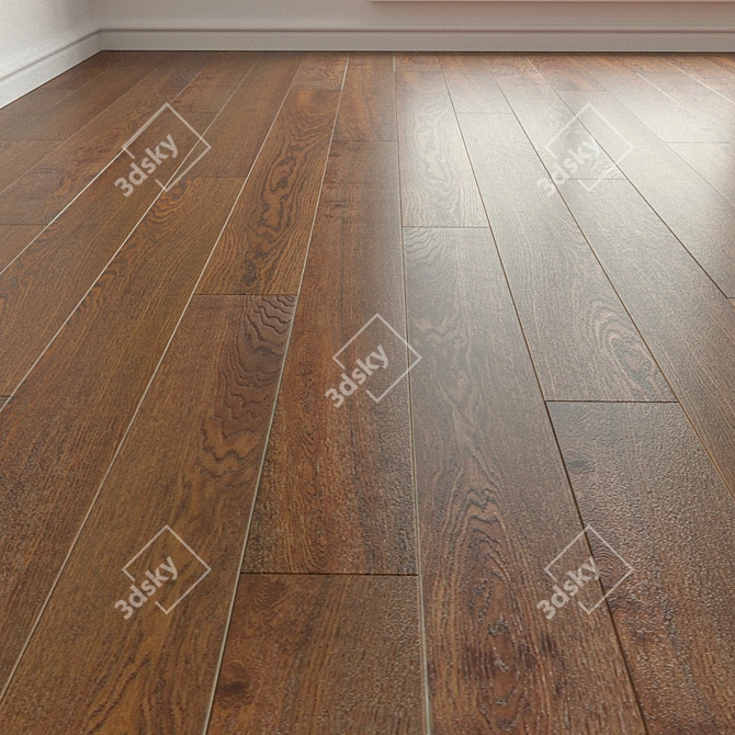 Tango Oak Java Laminate - High Resolution Parquet Flooring 3D model image 1