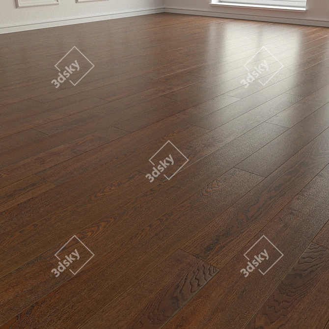 Tango Oak Java Laminate - High Resolution Parquet Flooring 3D model image 2