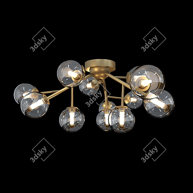 Maytoni Dallas Modern Ceiling Lamp 3D model image 1