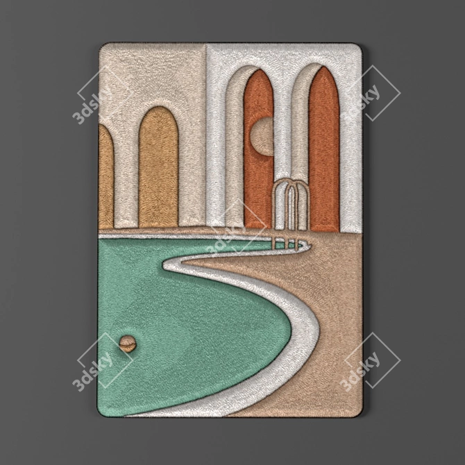 Vector Art Home Decor 3D model image 1