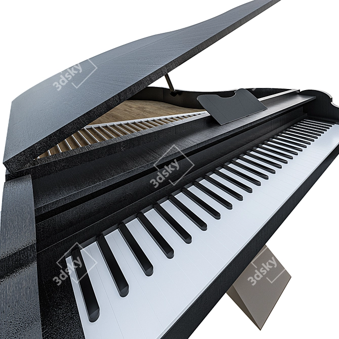 Melody Master Piano - Unleash Your Musical Genius! 3D model image 2