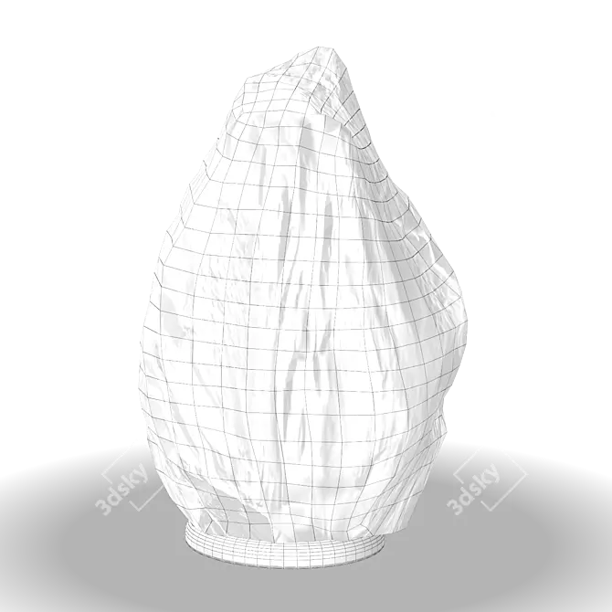 Sauna Salt Lamp 3D model image 4