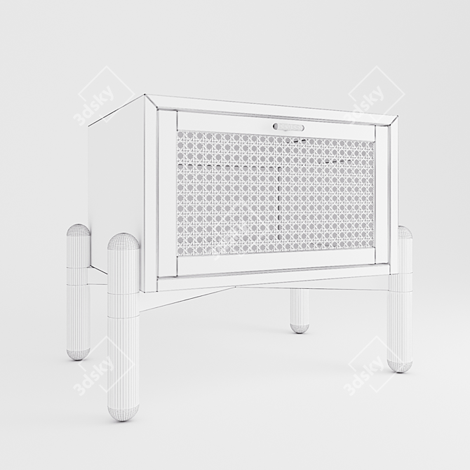 Contemporary Dumas Nightstand | Comité de Proyectos 3D model image 4