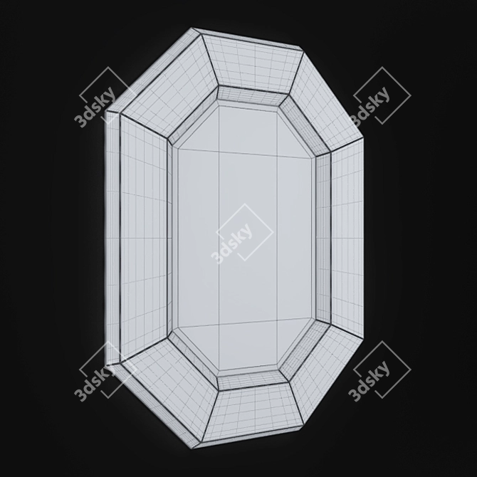 Elegant Eichholtz Mirror: Le Sereno 3D model image 5