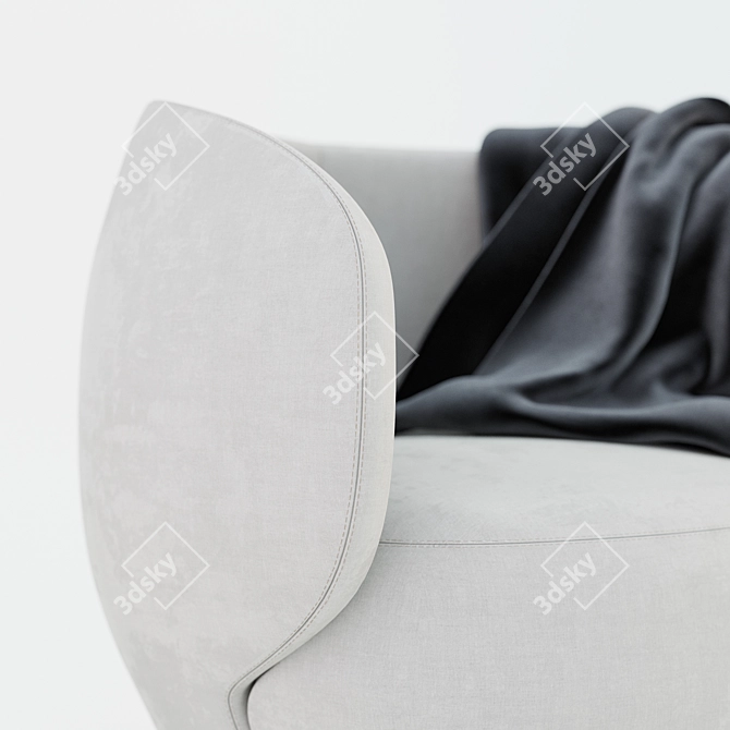 Vuelta 72 Armchair: Ultimate Designer Comfort 3D model image 2