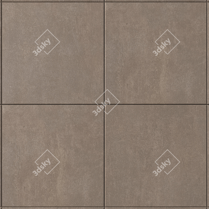 Praga Vizon Concrete Tiles Set 3D model image 2