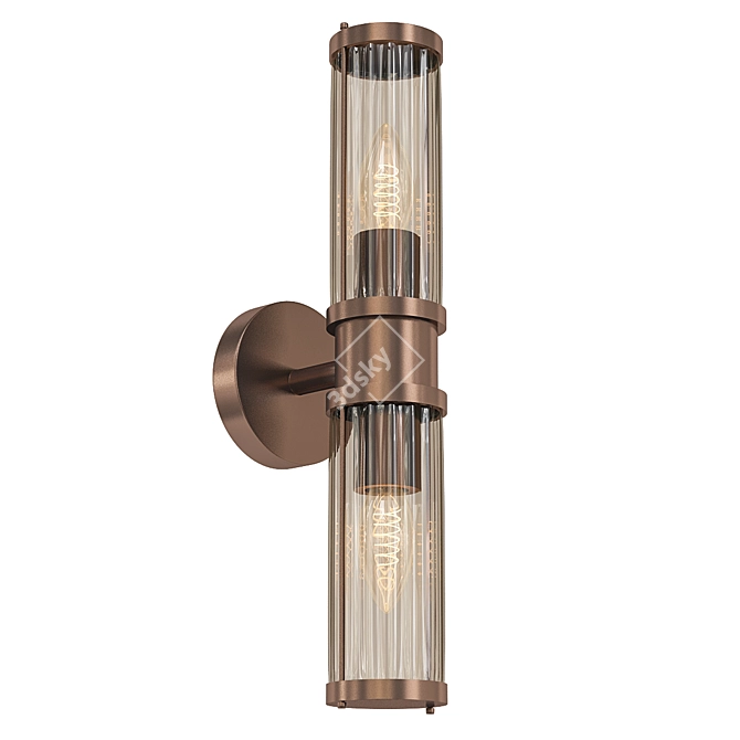 Elegant Ralph Lauren Wall Sconce 3D model image 1