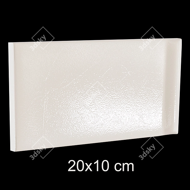 Neo Cubuklu Glossy Ceramic Tiles 3D model image 2