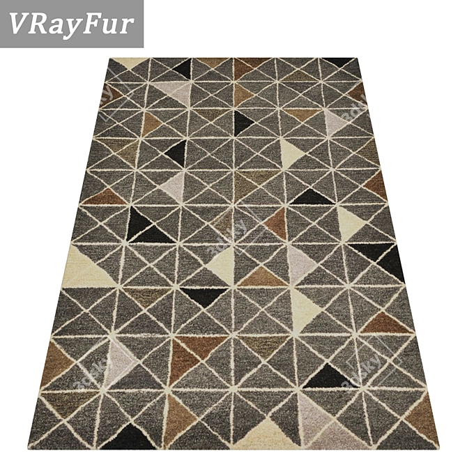 Luxury Carpets Collection | High-Quality Textures 3D model image 2