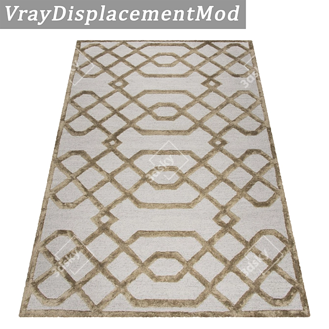 Luxury Carpet Set - High-Quality Textures 3D model image 3