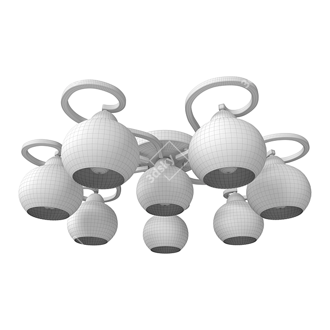 Modern Ceiling Chandelier A6058PL-8CC | Artelamp 3D model image 3