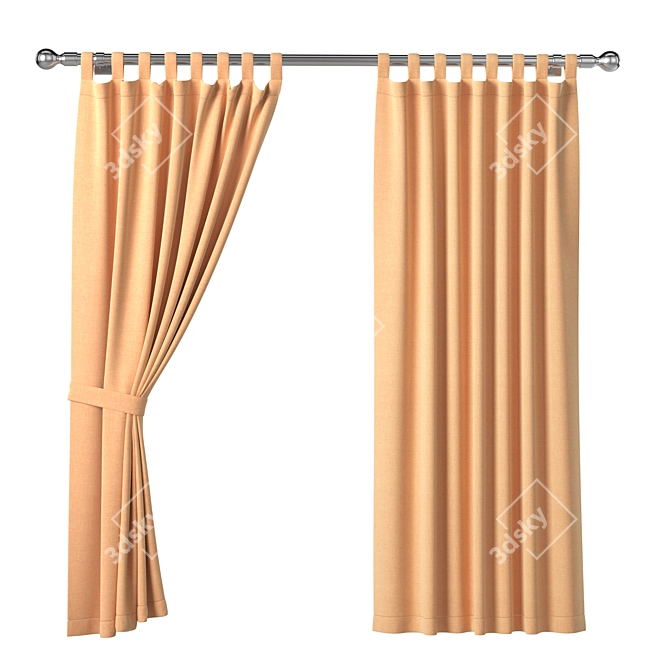 Orange Solid Curtain

Cozy Home Comfort All Year 3D model image 1
