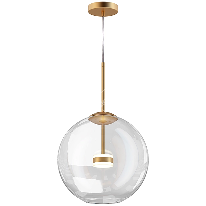 Cometa Pendant Lamp: Modern Style 3D model image 1