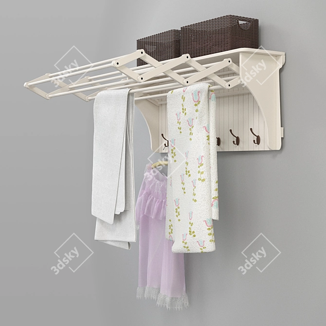 Provance Clothes Dryer 3D model image 4