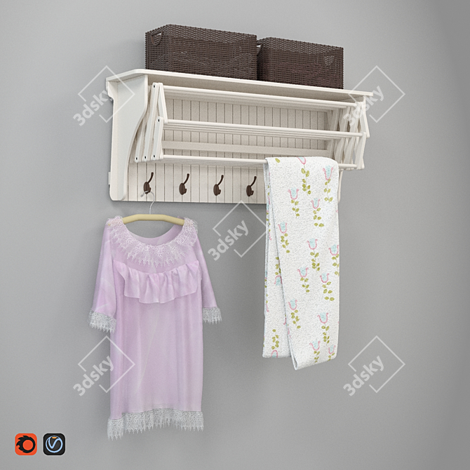 Provance Clothes Dryer 3D model image 6