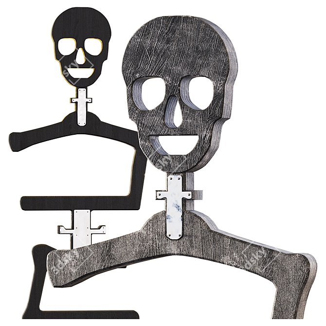 Skeletal Floor Stand | 3 Color Options 3D model image 2