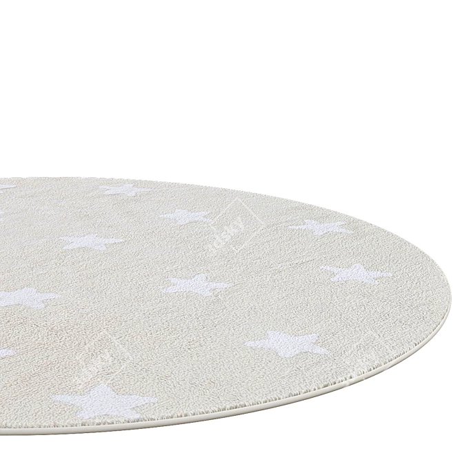 Modern Circle Rugs | No. 016 3D model image 2