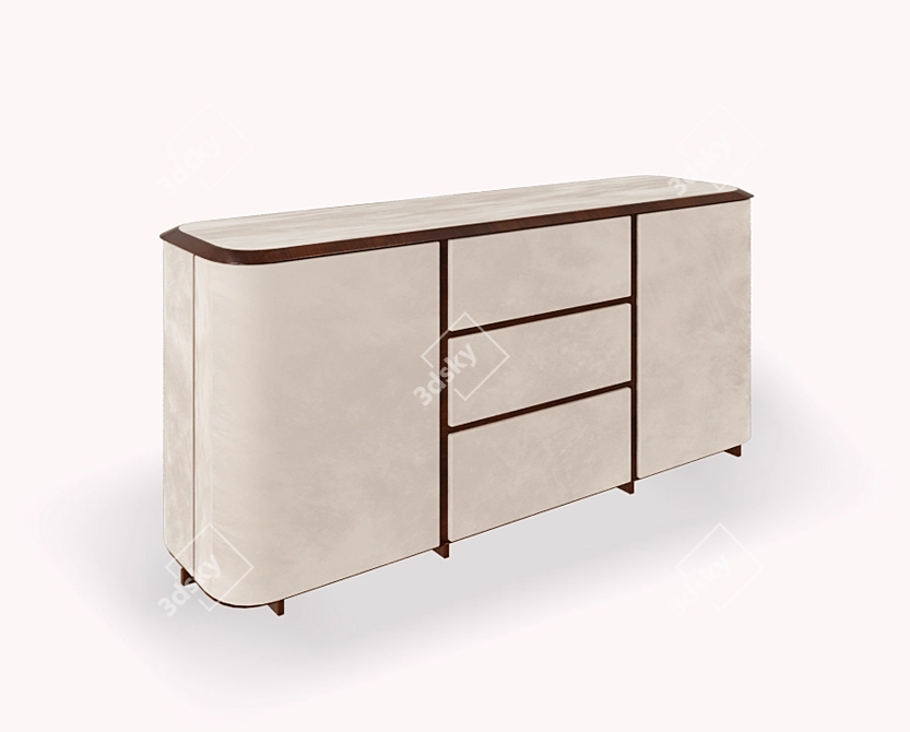 Modern Ulivi Love Sideboard 3D model image 1