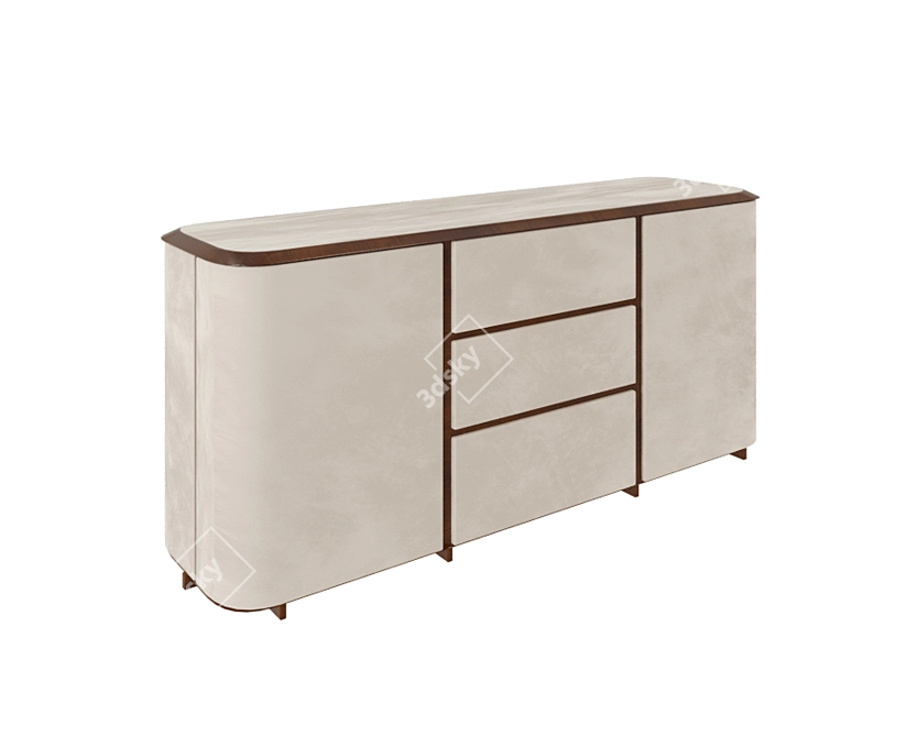 Modern Ulivi Love Sideboard 3D model image 3