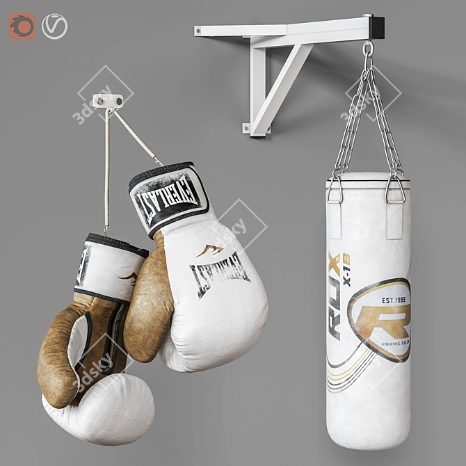 Ultimate Boxing Training Set 3D model image 1