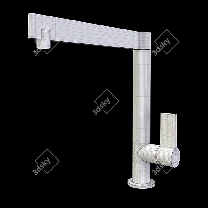 Sleek Franke Esprit Faucet 3D model image 3