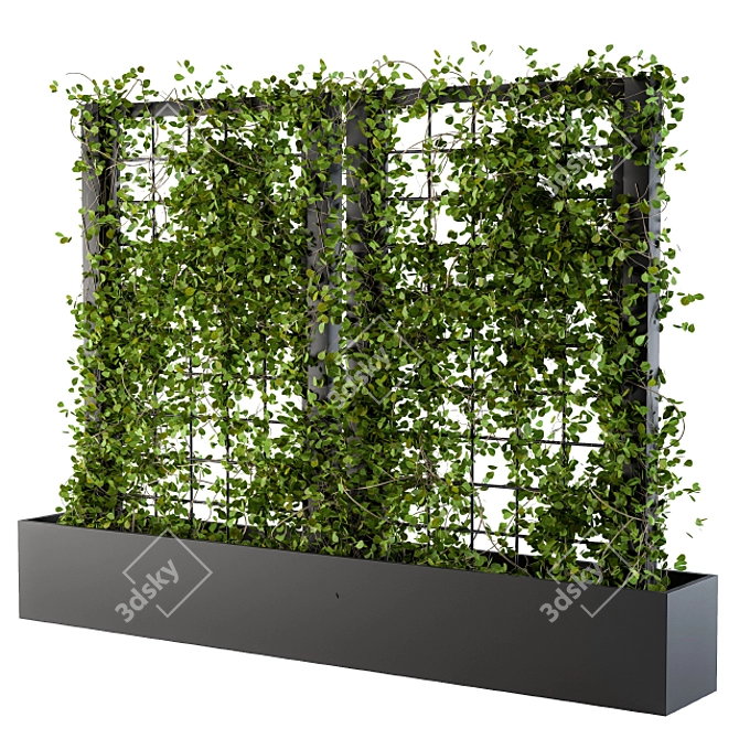 Ivy Grid Elegance 3D model image 1