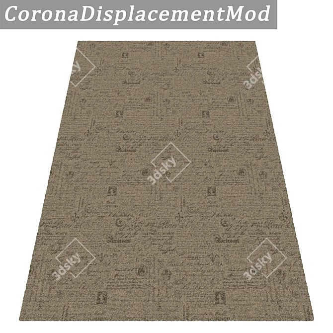 Luxury Carpet Set: High Quality Textures 3D model image 4