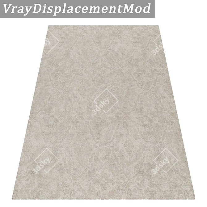 Versatile Set of 3 High-Quality Carpets 3D model image 3