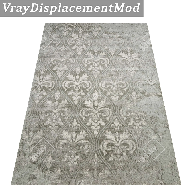 Luxury Carpets Set - High-Quality 882 3D model image 3