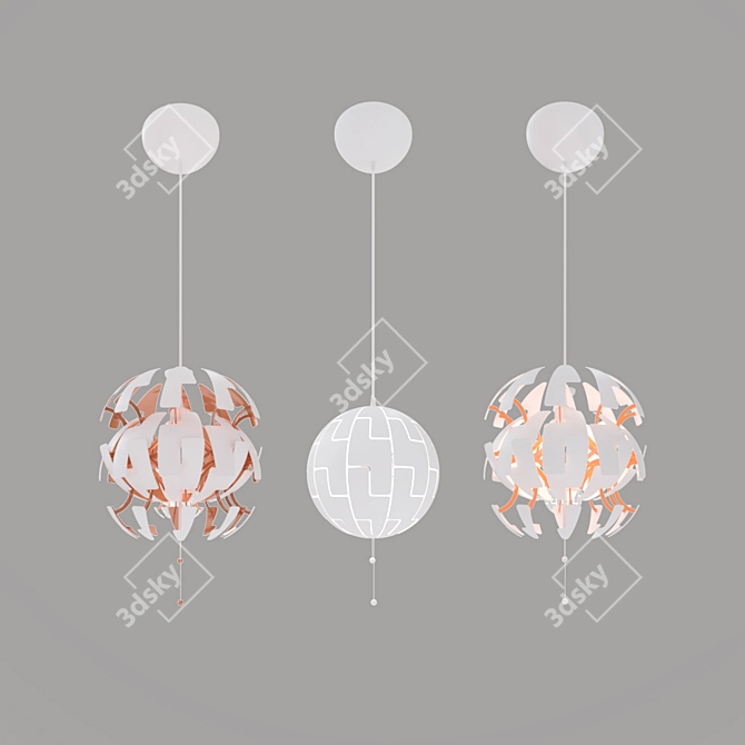 Ikea Ps 2014 Pendant Light: Modern and Versatile 3D model image 1