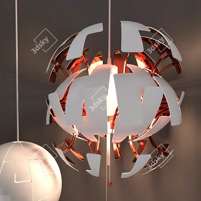 Ikea Ps 2014 Pendant Light: Modern and Versatile 3D model image 5